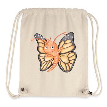 kleiner Schmetterling - Stanley/Stella recycelter Gym Bag - Naturweiß - Vorne