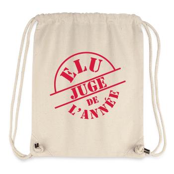 Juge - Sac à cordon recyclé Stanley/Stella - blanc naturel - Devant