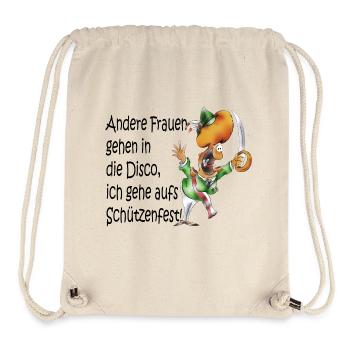 Andere Frauen - Stanley/Stella recycelter Gym Bag - Naturweiß - Vorne