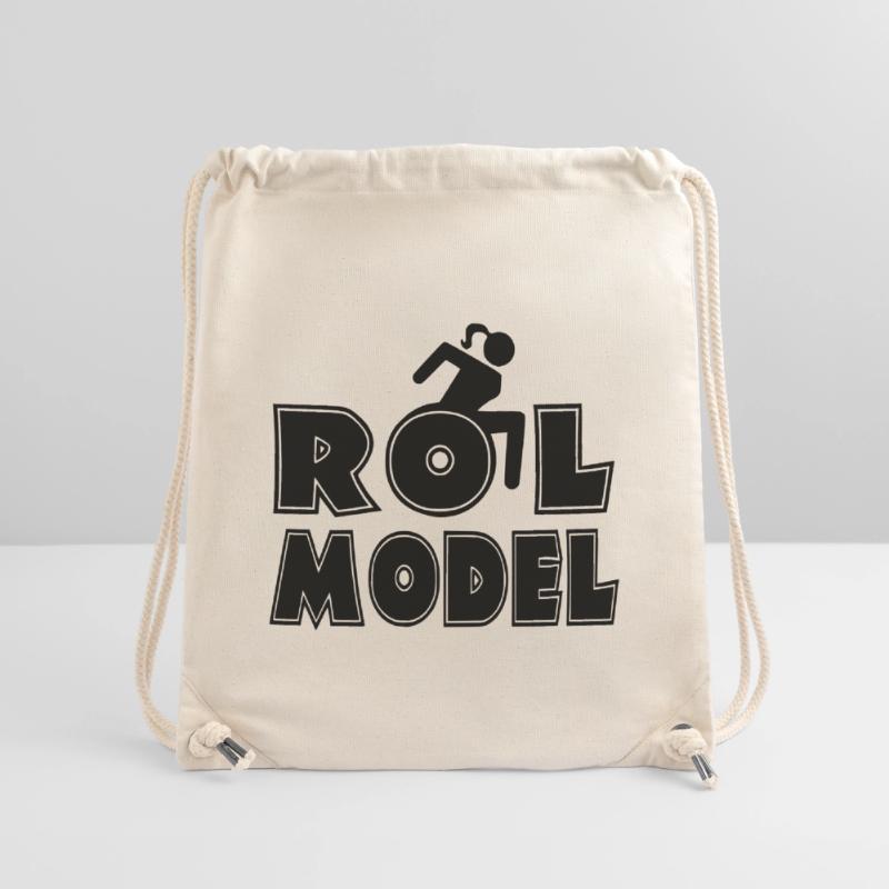 Jeder Rollstuhlfahrer ist ein Vorbild * Stanley/Stella recycelter Gym Bag