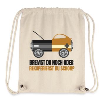 E-Autofahrer - Stanley/Stella recycelter Gym Bag - Naturweiß - Vorne