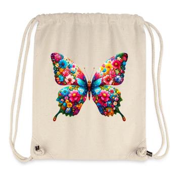 Butterfly - Stanley/Stella Recycled Gym Bag - natural - Front