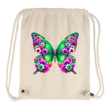 Butterfly - Stanley/Stella Recycled Gym Bag - natural - Front
