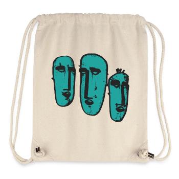 The young, the adult and the elderly - Stanley/Stella Recycled Gym Bag - natural - Front