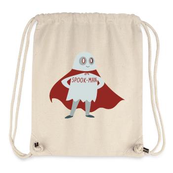 Spook Man Ghost Cape - Stanley/Stella Recycled Gym Bag - natural - Front