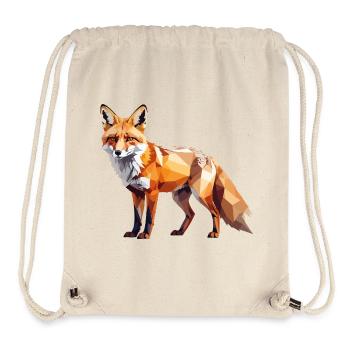 Fuchs1 - Stanley/Stella recycelter Gym Bag - Naturweiß - Vorne