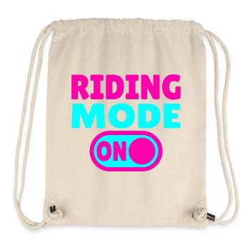 Riding Mode ON – Reitsport - Stanley/Stella recycelter Gym Bag - Naturweiß - Vorne
