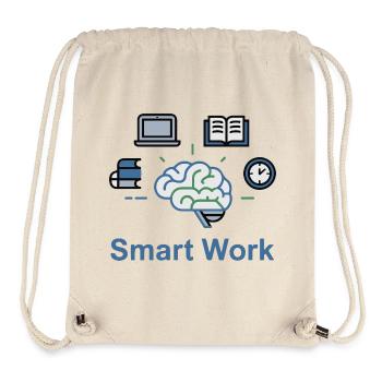 Smart Work Brain Power - Stanley/Stella Recycled Gym Bag - natural - Front