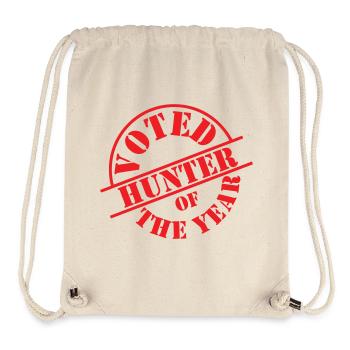 Elected hunter of the year - Stanley/Stella Recycled Gym Bag - natural - Front