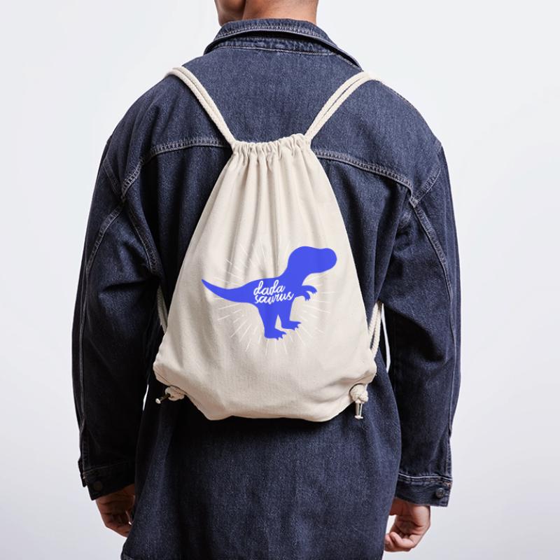 Dadasaurus Dadasaurus Daddy Dinosaur T-Rex Sac à cordon recyclé Stanley/Stella