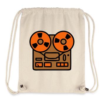 Audio Podcast Studio tape recorder - Stanley/Stella Recycled Gym Bag - natural - Front
