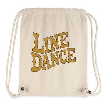 Ambiances de danse en ligne - Sac à cordon recyclé Stanley/Stella - blanc naturel - Devant
