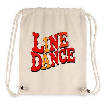 Ambiances de danse en ligne - Sac à cordon recyclé Stanley/Stella - blanc naturel - Devant