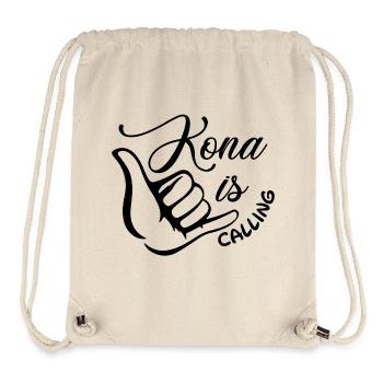 Triathlon - Kona is calling - Sac à cordon recyclé Stanley/Stella - blanc naturel - Devant