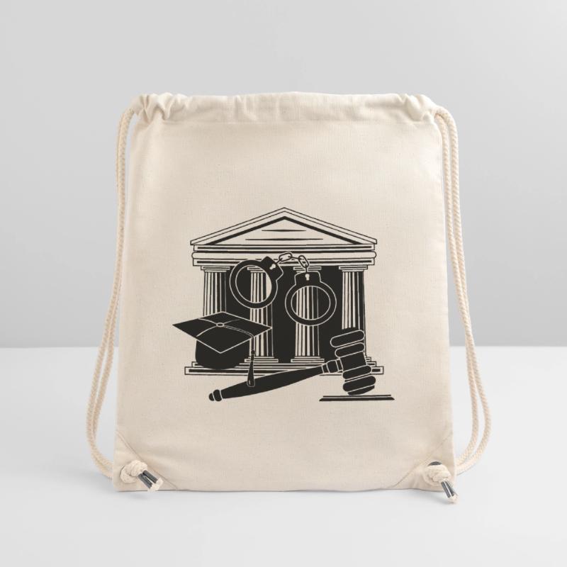 Logo des Gerichts, des Richters oder des Anwalts Stanley/Stella recycelter Gym Bag