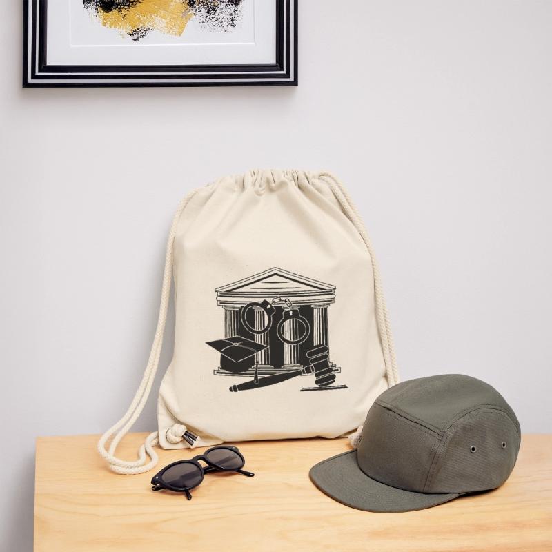 Logo des Gerichts, des Richters oder des Anwalts Stanley/Stella recycelter Gym Bag