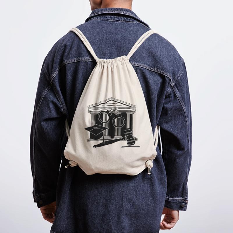 Logo des Gerichts, des Richters oder des Anwalts Stanley/Stella recycelter Gym Bag