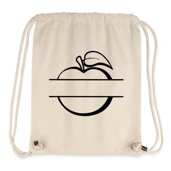 Banner apple logo - Stanley/Stella Recycled Gym Bag - natural - Front
