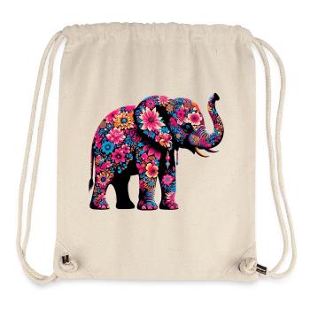 Elephant - Stanley/Stella Recycled Gym Bag - natural - Front