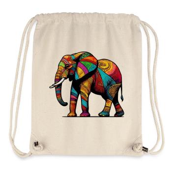 Elephant - Stanley/Stella Recycled Gym Bag - natural - Front