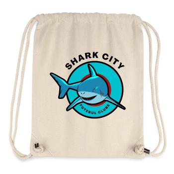 Shark_city - Stanley/Stella Recycled Gym Bag - natural - Front
