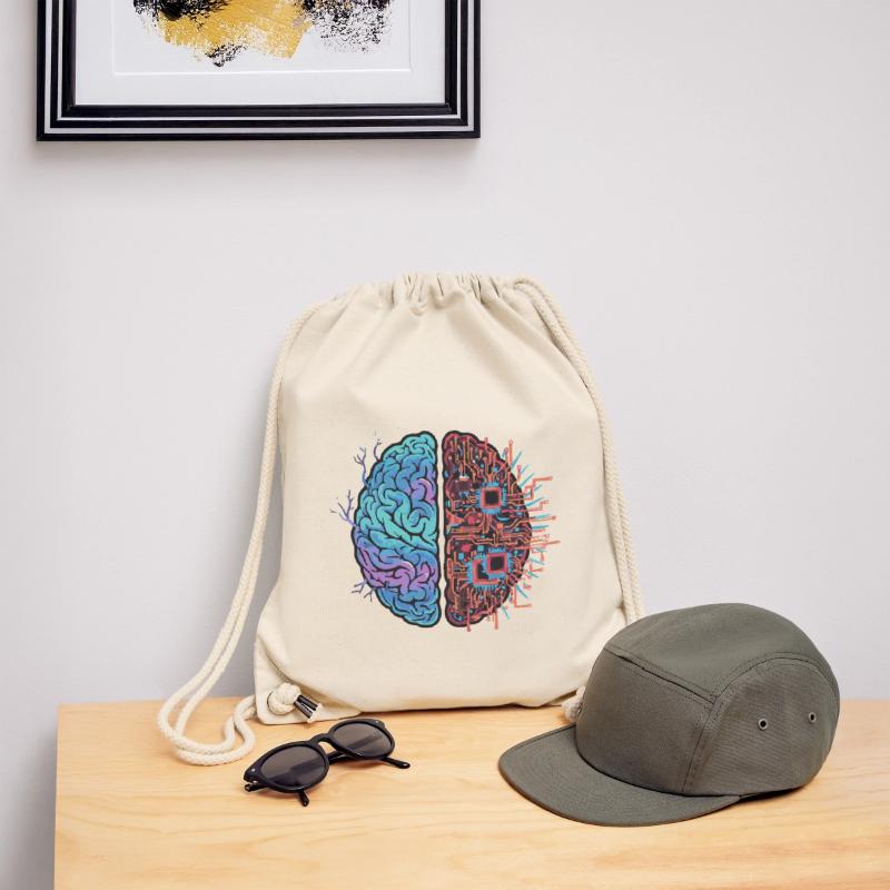 Robotic brain Technology Robotic Stanley/Stella Recycled Gym Bag