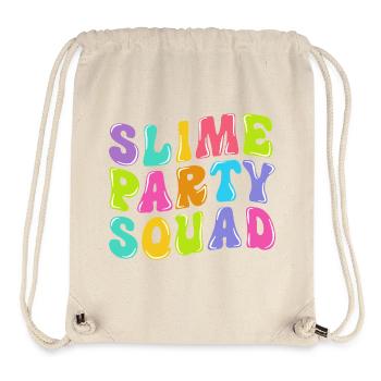 Slimy Slime Slime - Stanley/Stella Recycled Gym Bag - natural - Front