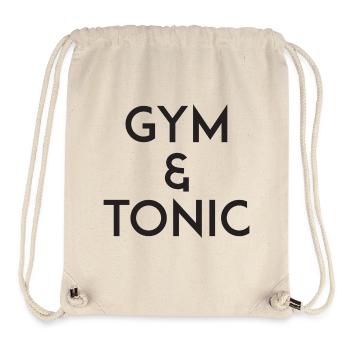 Gymnase & Tonique - Sac à cordon recyclé Stanley/Stella - blanc naturel - Devant