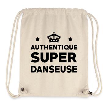 Authentic super dancer - Stanley/Stella Recycled Gym Bag - natural - Front