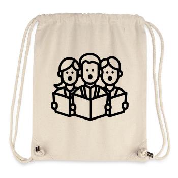 choir - Stanley/Stella Recycled Gym Bag - natural - Front