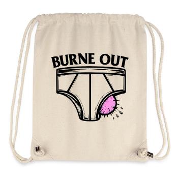 Burne out - Fatigue at work - humour - Stanley/Stella Recycled Gym Bag - natural - Front