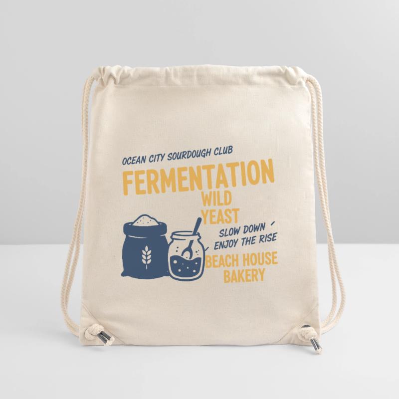 Sourdough Bread Baking Baker Sourdough Starter Jar Stanley/Stella recycelter Gym Bag
