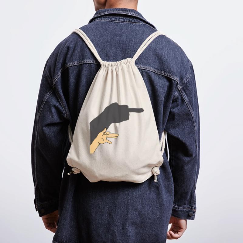 Schatten eines Hundes oder nicht Stanley/Stella recycelter Gym Bag