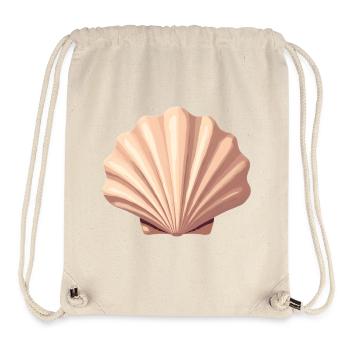 Muschel - Stanley/Stella recycelter Gym Bag - Naturweiß - Vorne