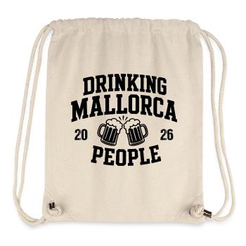 Malle 2026 Drinking Mallorca People 2026 - Stanley/Stella recycelter Gym Bag - Naturweiß - Vorne