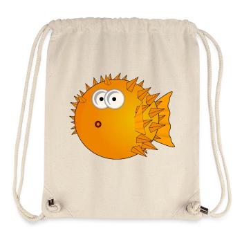 kugelfisch - Stanley/Stella recycelter Gym Bag - Naturweiß - Vorne