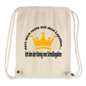 König - Stanley/Stella recycelter Gym Bag - Naturweiß - Vorne