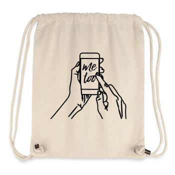 Ich auch - Stanley/Stella recycelter Gym Bag - Naturweiß - Vorne