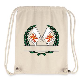 Fahnen Limburg Belgien Lorbeerkranz Banner - Stanley/Stella recycelter Gym Bag - Naturweiß - Vorne