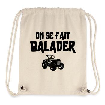 Peasant, Farmer, Farmer, Tractor - Stanley/Stella Recycled Gym Bag - natural - Front