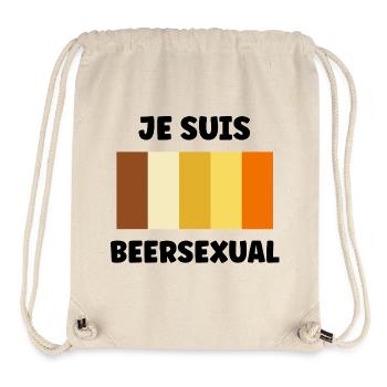 Beersexual - Stanley/Stella Recycled Gym Bag - natural - Front
