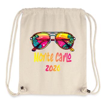 Lunettes de soleil Monte-Carlo 2026 - Sac à cordon recyclé Stanley/Stella - blanc naturel - Devant