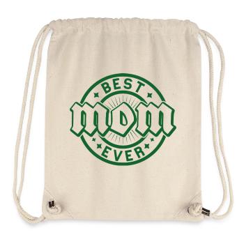 Bestes Abzeichen aller Zeiten - Stanley/Stella recycelter Gym Bag - Naturweiß - Vorne