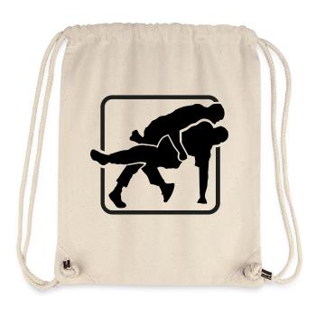 Schwingen Hoselupf - Stanley/Stella recycelter Gym Bag - Naturweiß - Vorne