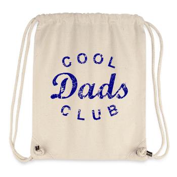 Cool Dads Club Papa Vatertag Geschenk - Stanley/Stella recycelter Gym Bag - Naturweiß - Vorne
