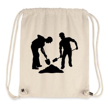 Sand Workers Team – Ground Crew - Stanley/Stella Recycled Gym Bag - natural - Front
