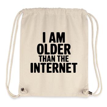 I Am Older Than The Internet - Stanley/Stella Recycled Gym Bag - natural - Front