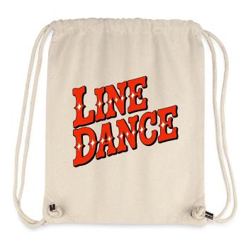 Ambiances de danse en ligne - Sac à cordon recyclé Stanley/Stella - blanc naturel - Devant