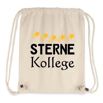 Sterne Kollege Geschenk - Stanley/Stella recycelter Gym Bag - Naturweiß - Vorne