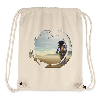 robot dessert - Stanley/Stella Recycled Gym Bag - natural - Front